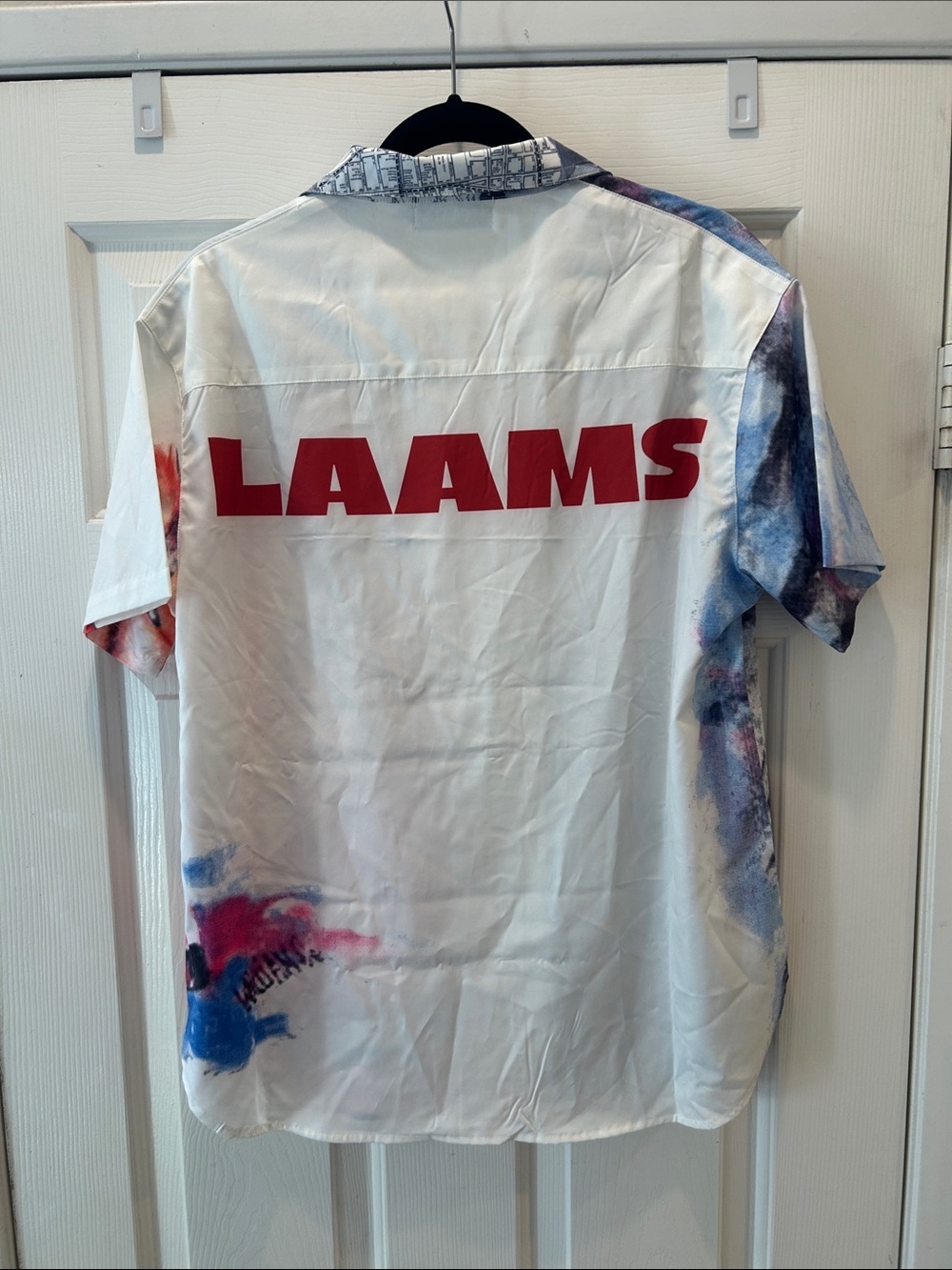 LAAMS NYC Graphic T-Shirt Men’s Size M Streetwear Rare Sold Out Like New - Picture 4 of 5